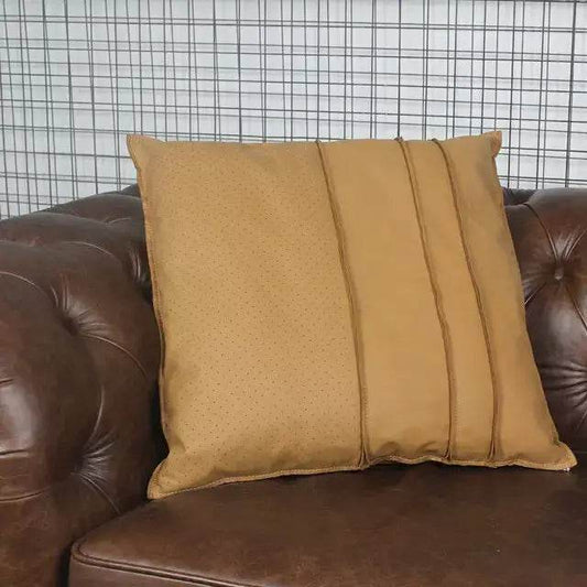 Almofadas Couro Natural Moscou - Habitat Leather Goods