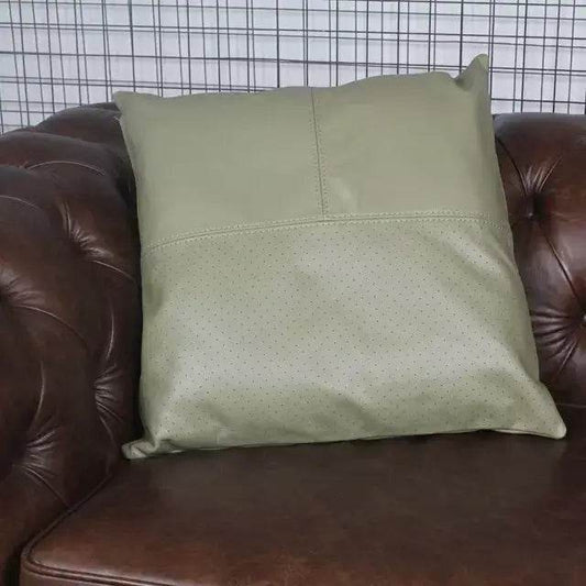 Almofadas Couro Natural Dublin - Habitat Leather Goods