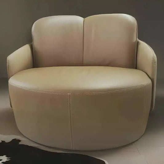 Poltrona Navan em Couro Legítimo | Design Sofisticado com Conforto Premium