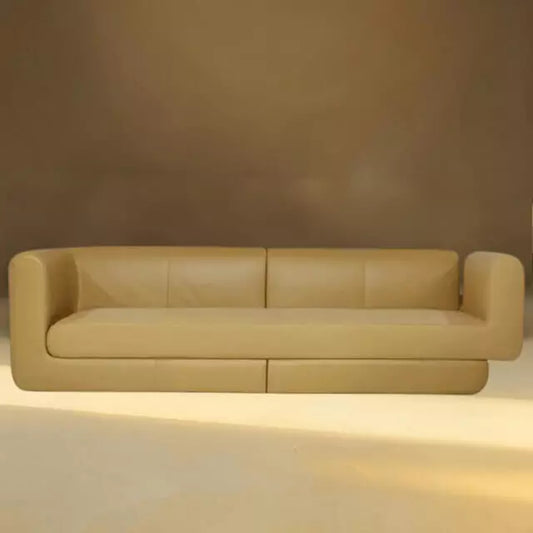 Sofá Couro Natural Roma – Sofisticação, Conforto