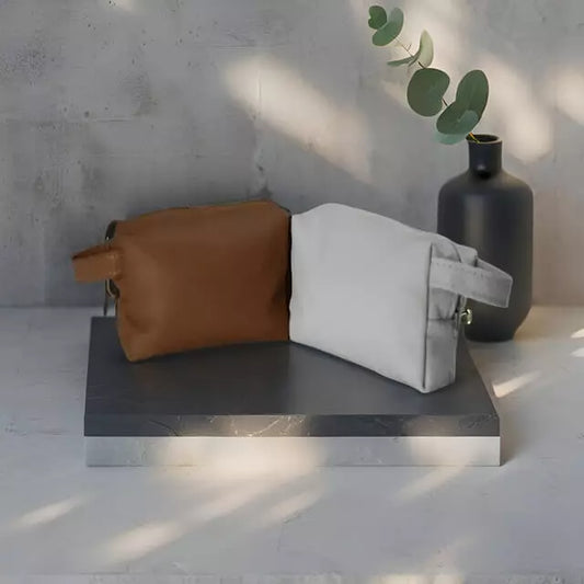 Nécessaire em Couro Legítimo – Organização com Estilo e Durabilidade