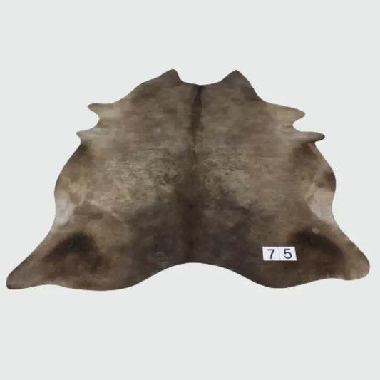Tapete de Pele de Couro de Boi - 2.50 X 2.19m -75 - Habitat Leather Goods