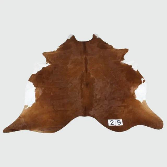 Tapete de Pele de Couro de Boi - 2.42 X 2.25m -29 - Habitat Leather Goods