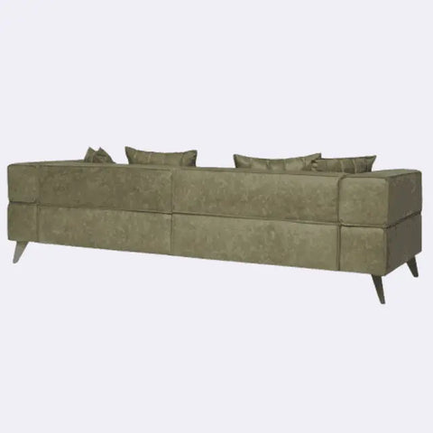 Sofá de Couro Natural Londres | Elegância e Conforto para Seu Lar