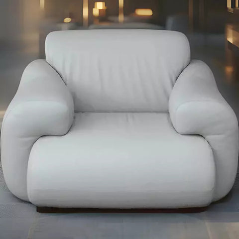 Poltrona Couro Natural Islândia – Conforto Artesanal com Pronta Entrega