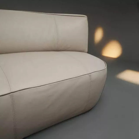 Sofá Couro Natural Baraki – Sofisticação, Conforto e Pronta Entrega