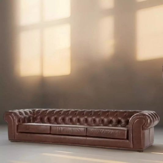 Sofá Couro Natural Berlim - Luxo e sofisticação