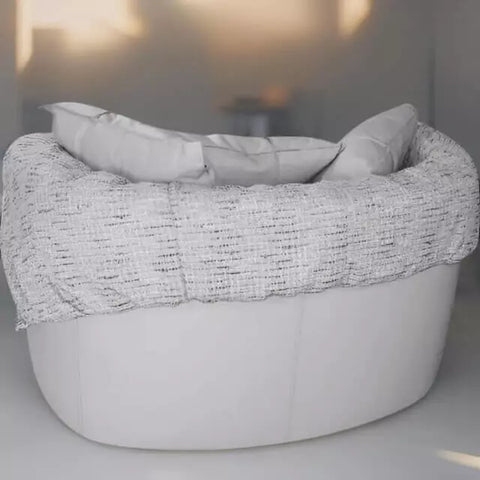 Sofá Chaise Couro Natural Munique – Conforto Sofisticado com Pronta Entrega