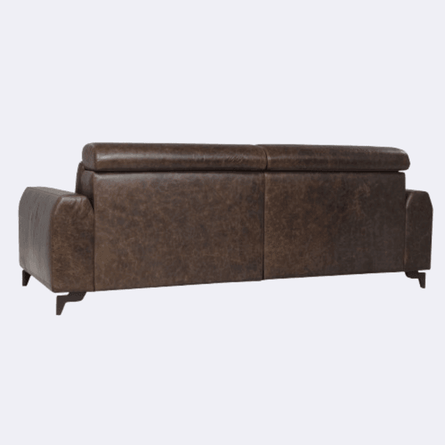 Sofá Couro Natural Madrid - Habitat Leather Goods