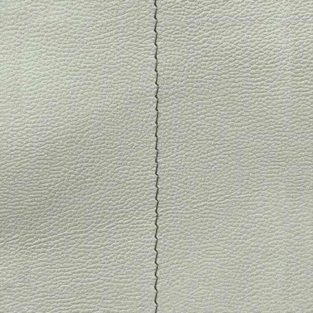 Puff Couro Natural Viena Base em X - Habitat Leather Goods