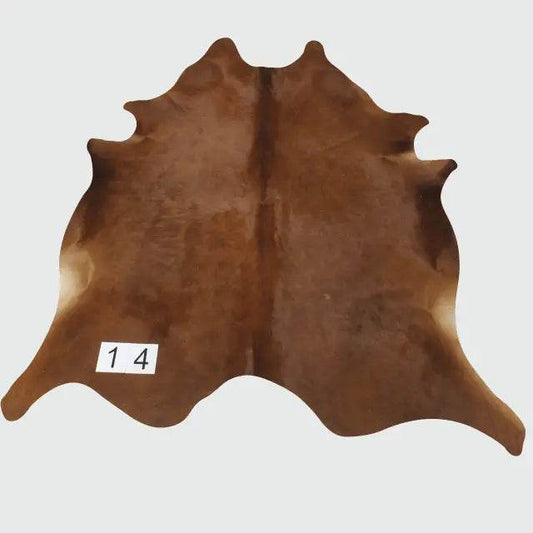 Tapete de couro natural 2,10x1,74m com padrão exclusivo