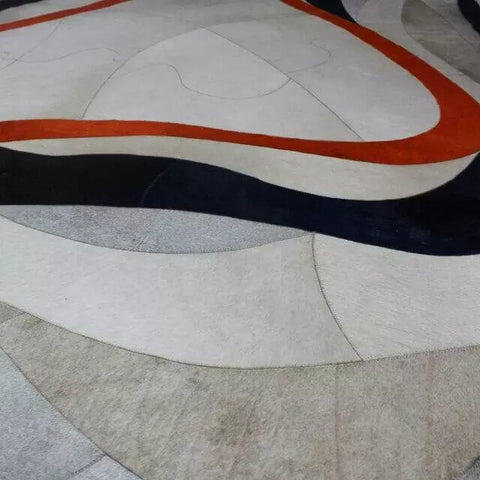 Tapete de couro natural Noronha em ambiente rustico