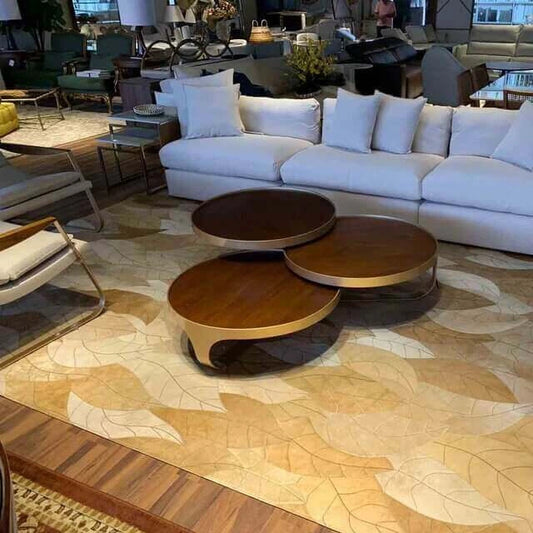Tapete Couro Natural Premium Folha